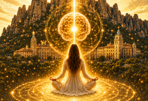 ¡¡ÚLTIMAS PLAZAS!! – MONTAÑA MÁGICA DE MONTSERRAT – RETIRO DE ASCENSIÓN CON HO’OPONOPONO: “ELEVA TU FRECUENCIA, ACTIVA TU GLÁNDULA PINEAL Y TU ADN” – LA MONTAÑA MÁGICA (BARCELONA) – DEL VIERNES 12 AL DOMINGO 14 DE JUNIO DE 2026 – CON EXCURSIÓN A LA SANTA COVA – RUTA DE LOS MISTERIOS